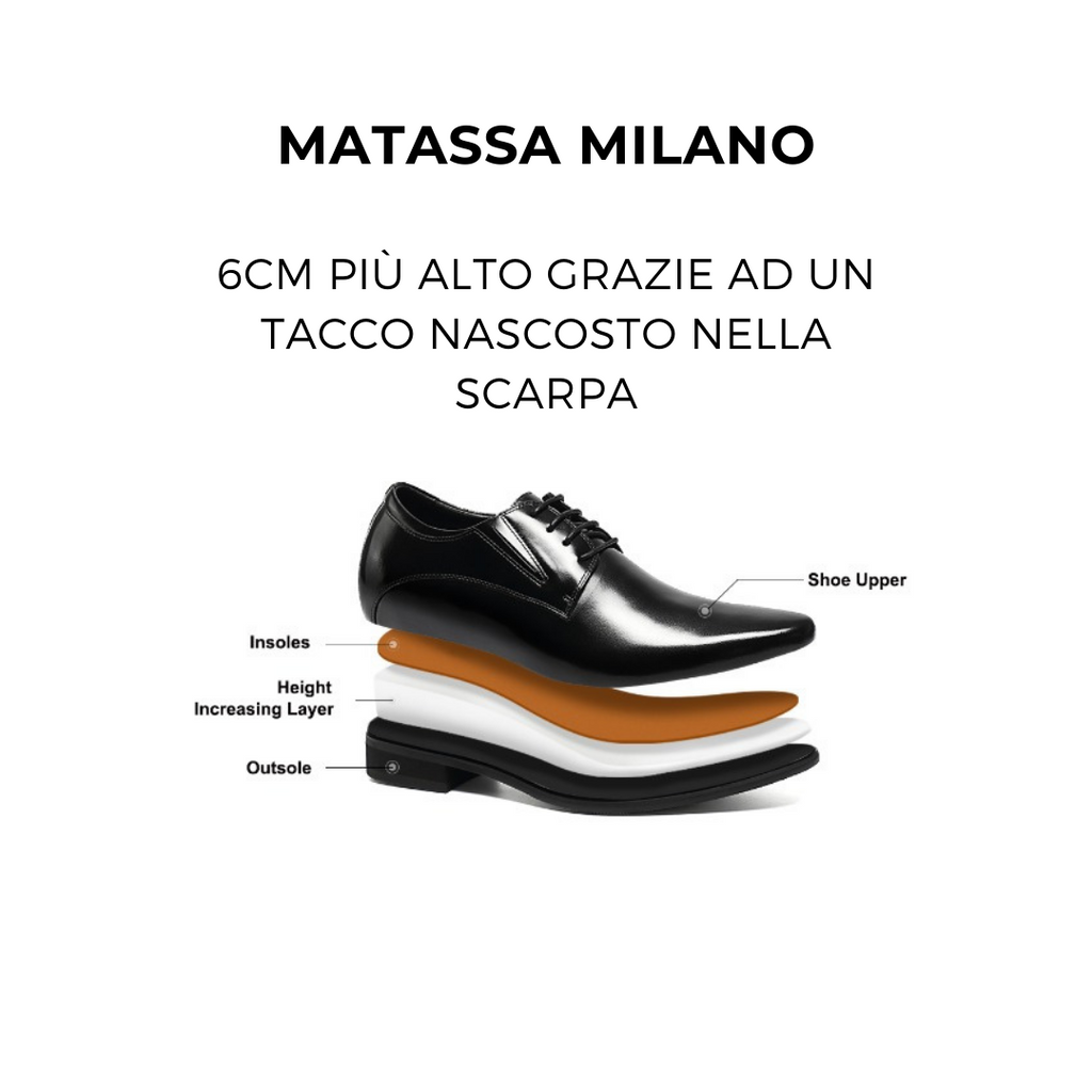 Cosa sono le scarpe rialzate Matassa Milano