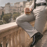 Premium Belt Matched with Bagnoregio Black Shoes